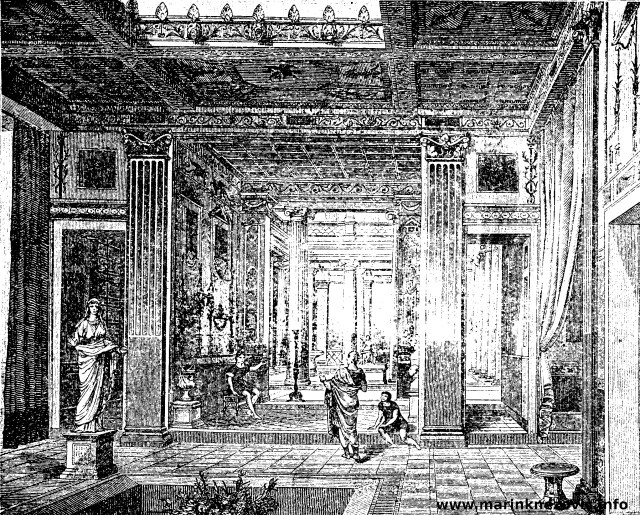 Rekonstrukcija unutrašnjosti rimske kuće