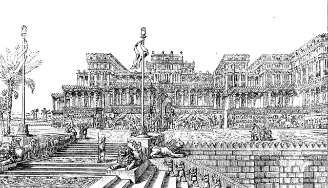 Rekonstrukcija palače aisrskog vladara Senaheriba