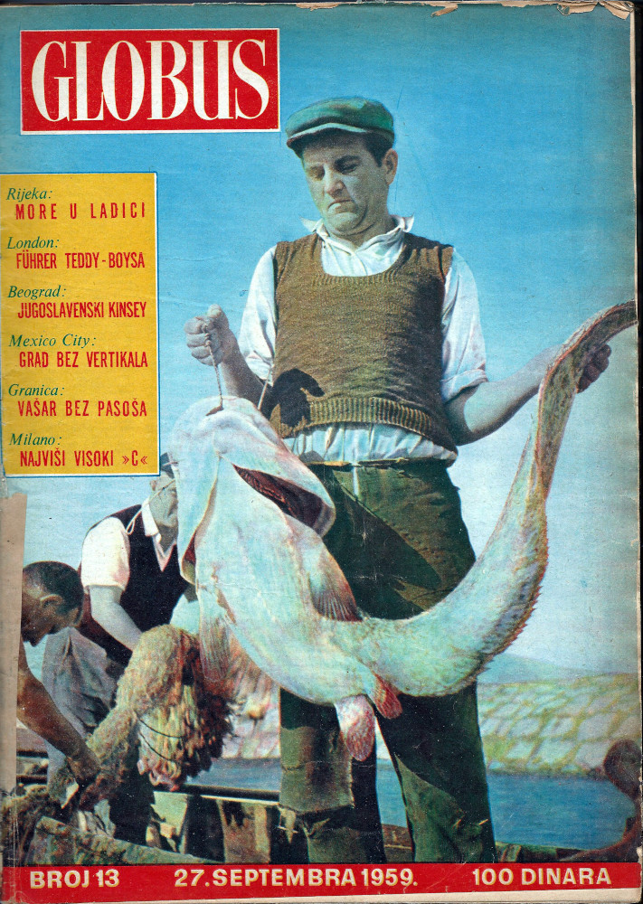 Globus br. 13, 17. septembar (rujan) 1959.