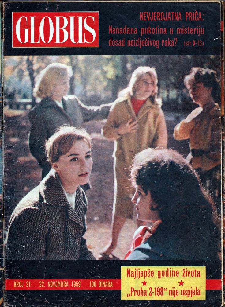 Globus br. 21, 22. novembar (studeni) 1959.