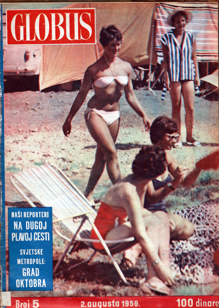 Globus br. 5, 2. august (kolovoz) 1959.