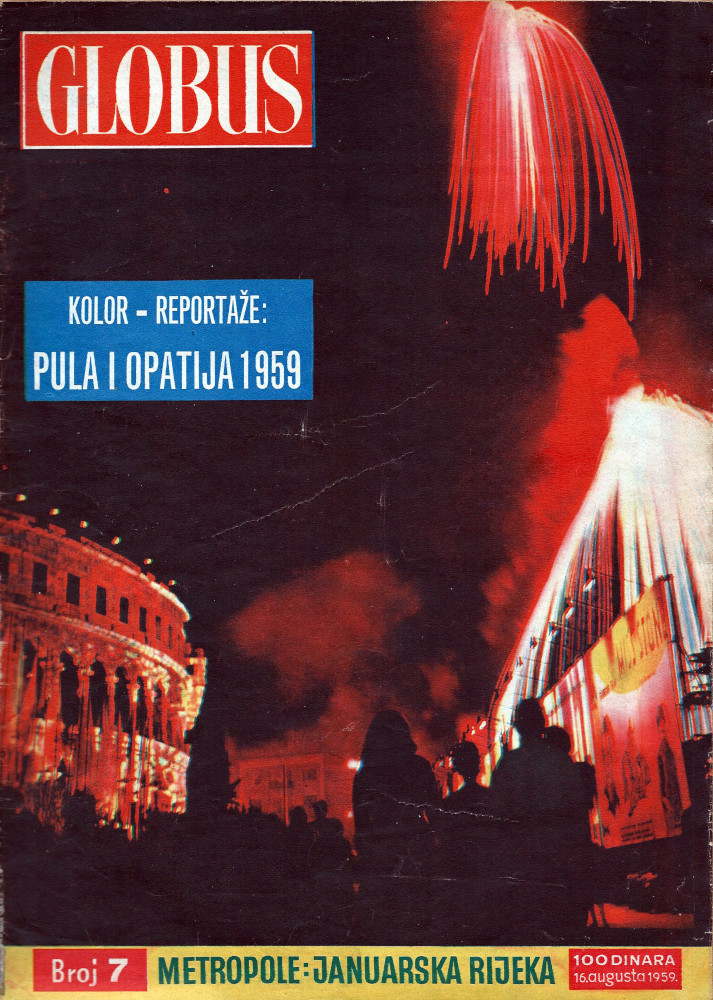 Globus br. 7, 16. august (kolovoz) 1959.