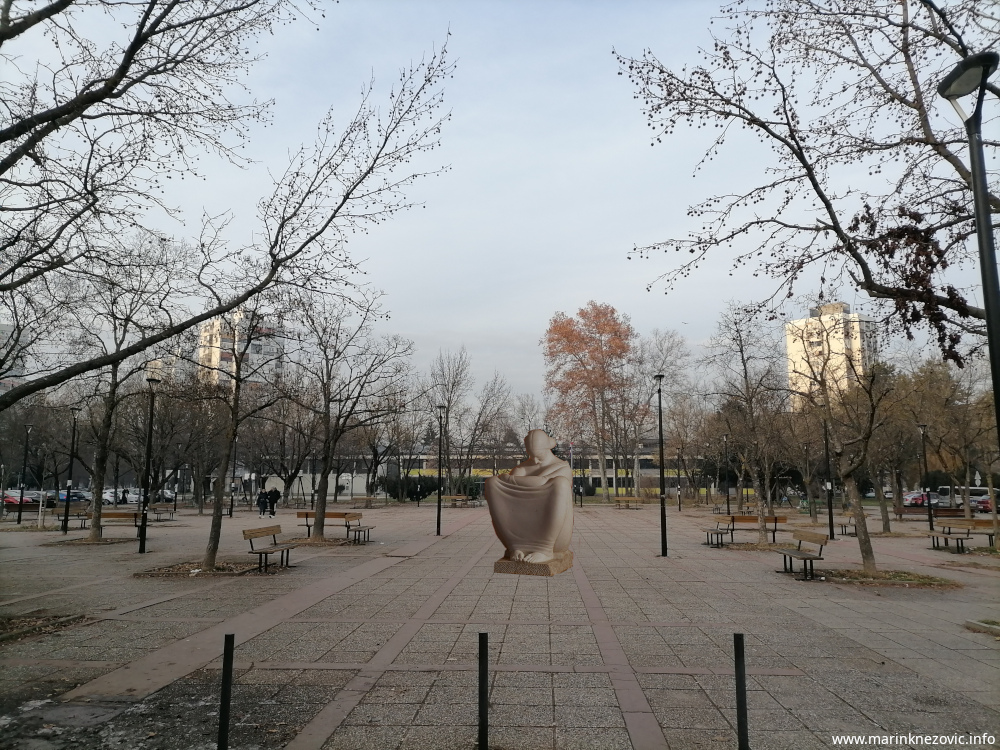 Meštrovićeva "Kontemplacija" na Meštrovićevom trgu