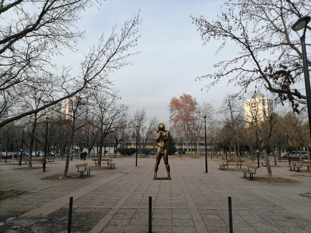 Meštrovićev "Svirač frule" na Meštrovićevom trgu