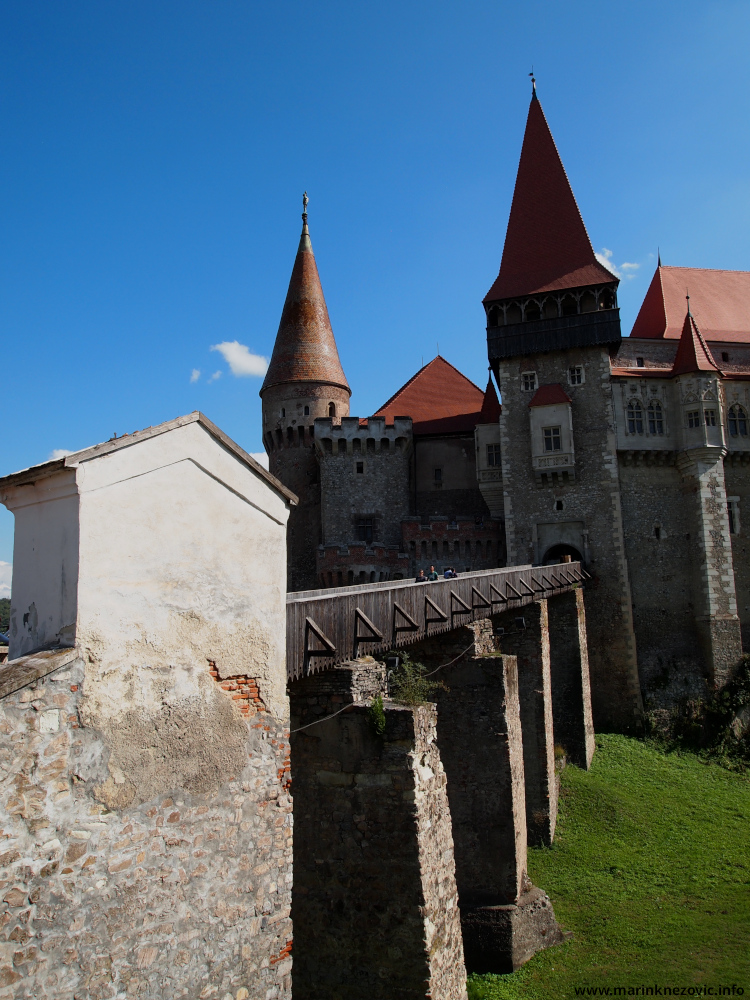 Gotičko renesansni dvorac u Huneadori, Rumunjska. Sjedište Hunjada odnosno Korvina.