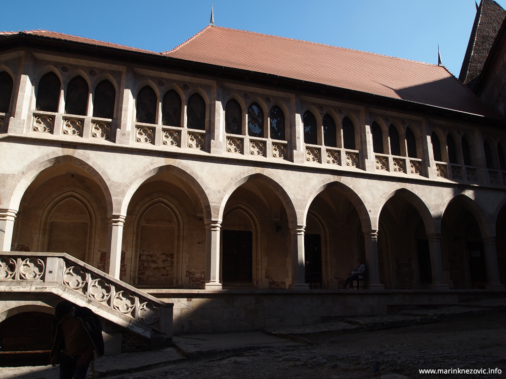Gotičko renesansni dvorac u Huneadori, Rumunjska. Sjedište Hunjada odnosno Korvina.