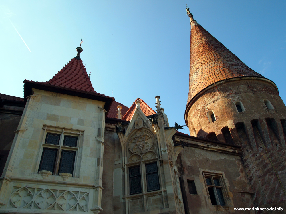 Gotičko renesansni dvorac u Huneadori, Rumunjska. Sjedište Hunjada odnosno Korvina.
