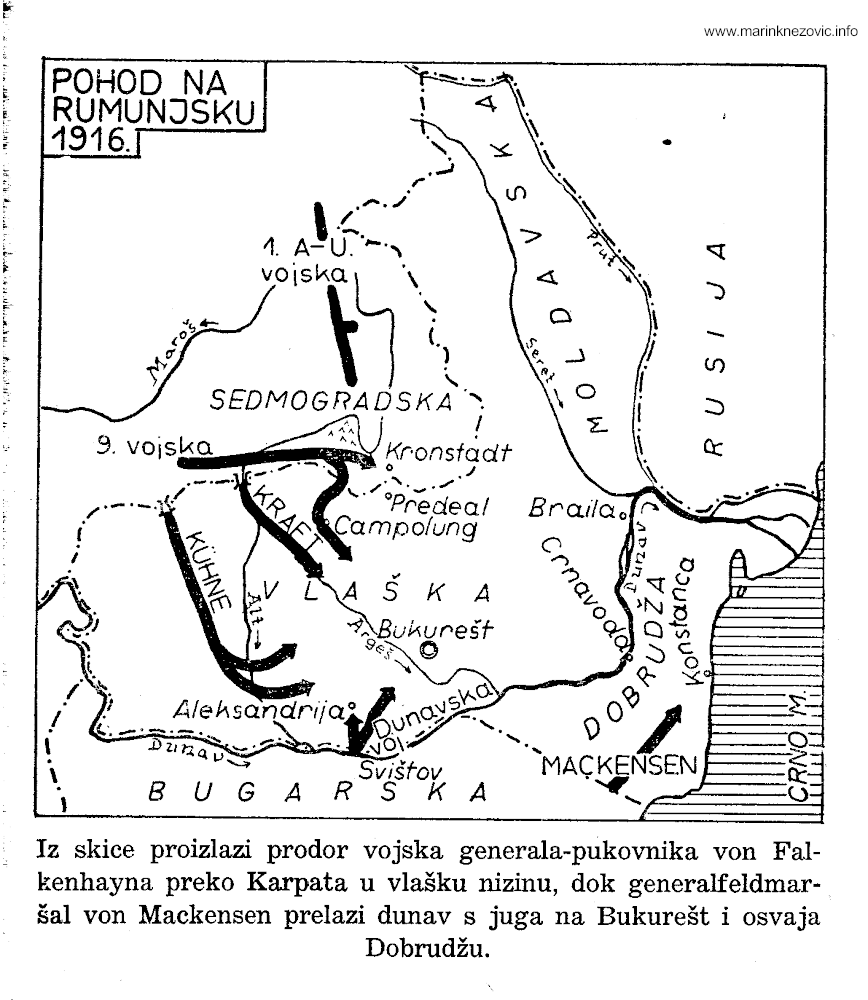 Pohod na Rumunjsku 1916.