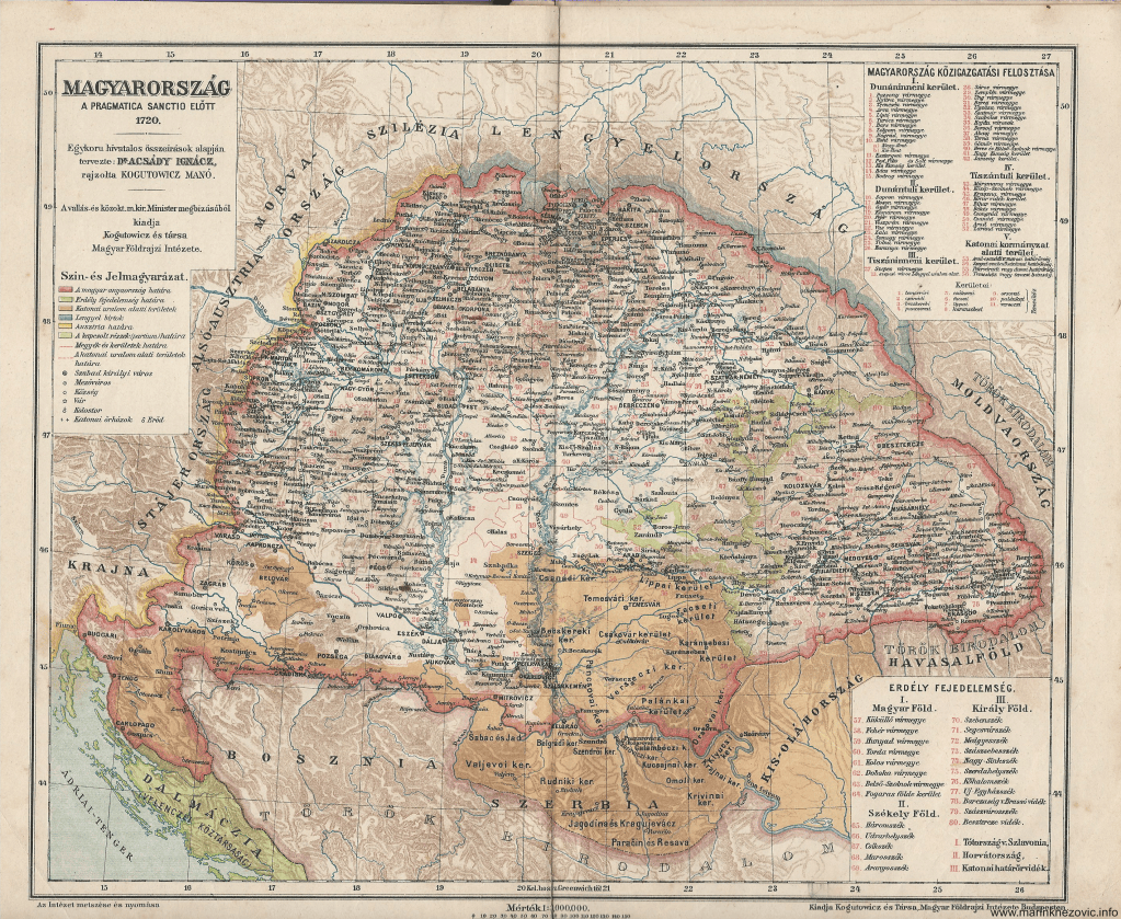 Mađarska za Pragmatičke sankcije, 1720.